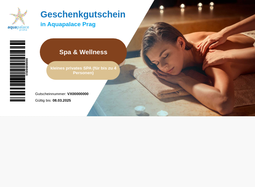 Kleines privates SPA (für bis zu 4 Personen)