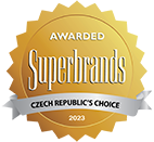 Awarded Superbrands Czech republics choice 2023